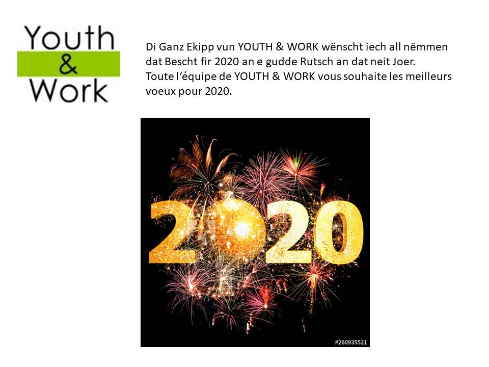 Happy New Year - Bonne Année 2020