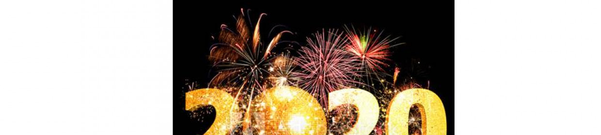 Happy New Year - Bonne Ann&eacute;e 2020