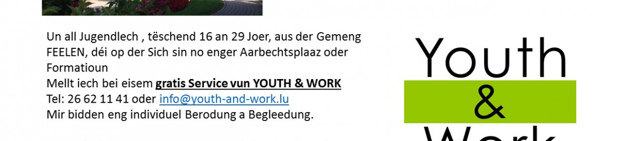 Gemeng Feelen an Youth & Work